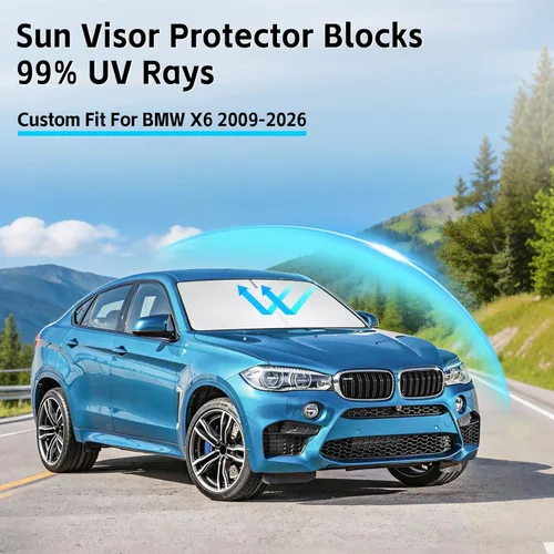 Miniatura 2 de Parasol para parabrisas delantero compatible con Toyota Highlander 2020-2023 2024 2025, protector de visera solar bloquea los rayos UV, parasol