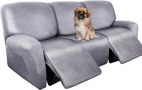 Miniatura 18 de ANARACHON Fundas para Sillas Reclinables Tipo Cuero, 4 Piezas Funda para Sillón Reclinable Lazy Boy, Protector de Muebles - Funda Suave Lavable