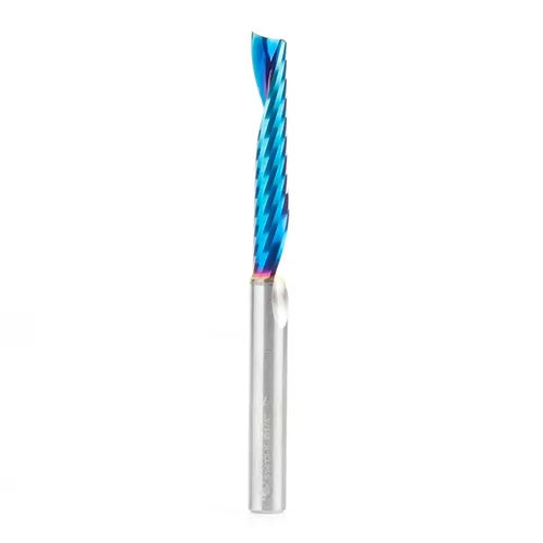 Miniatura 35 de Amana Tool Spektra 51445-K, 51445-K, 1/8 D x 5/8 CH x 1/4 SHK x 2-1/2 pulgadas de largo, acabado de espejo