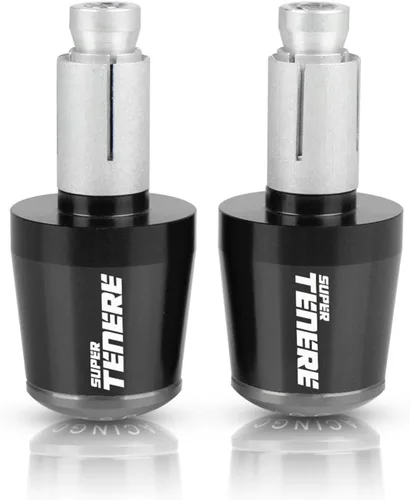 Miniatura 26 de Agarres para manillar de motocicleta de 78 pulgadas, 0.866 in, tapón de extremo para XTZ750 XTZ 750 SUPERTENERE 1989-1996 1995 1994 (color : 1)