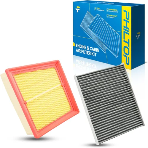 Miniatura 30 de PHILTOP Engine & Cabin Air Filter Set, Compatible with Nissan Sentra 2013-2019, Juke 2011-2017, Replace CA6900 CF11177 Car Accessories