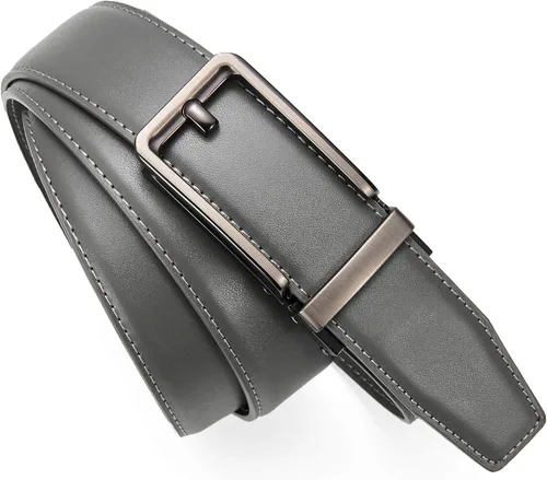 Miniatura 2 de CHAOREN Cinturón de trinquete - Cinturón de vestir para hombre de 1 38 pulgadas Comfort Click - Compañero perfecto para Oxfords de hombre