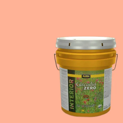 Miniatura 173 de Rodda Paint CASCADIA ZERO - Pintura plana e imprimación para interiores en uno, cuarto de galón, crema de ballet