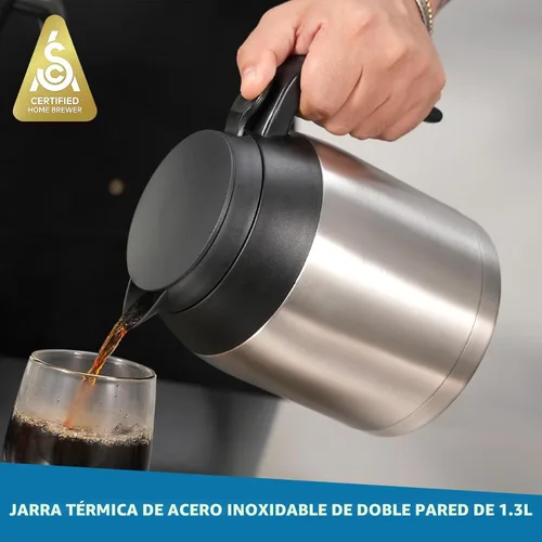Miniatura 6 de Cafetera Bonavita BV1900TS con jarra térmica de 8 tazas., Negro e inoxidable