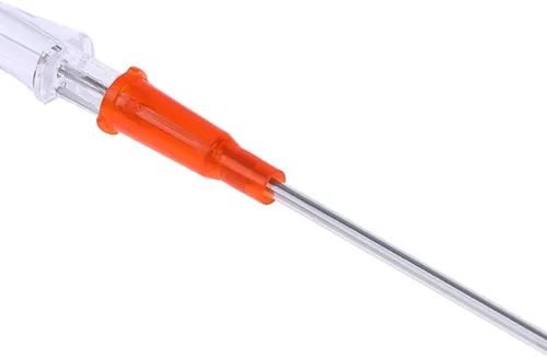 Miniatura 5 de 2 unids 14G emergencia primeros auxilios kit tensión neumotórax aguja torácica agujas de descompresión pecho agujas perforación cuerpo aguja