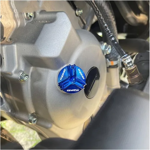 Miniatura 6 de Tapa de llenado de aceite de motor de motocicleta para Suzuki para GIXXER 250 150 155 125 SF para Sf250 2018-2023 cubierta de depósito de líquido