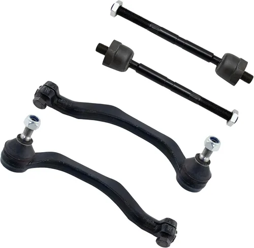 Miniatura 146 de TRQ Juego de barras de acoplamiento delanteras interiores y exteriores de 4 piezas compatible con Jeep Cherokee 1991-2001 y Comanche 91-92