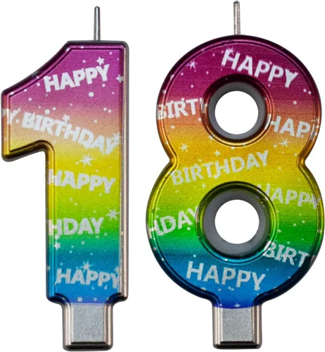 Miniatura 74 de DERVENTA Velas de cumpleaños con números grandes, 3D, color rosa, 3.7 pulgadas, decoración para tartas de fiesta, 1 pieza (número 3 rosa)