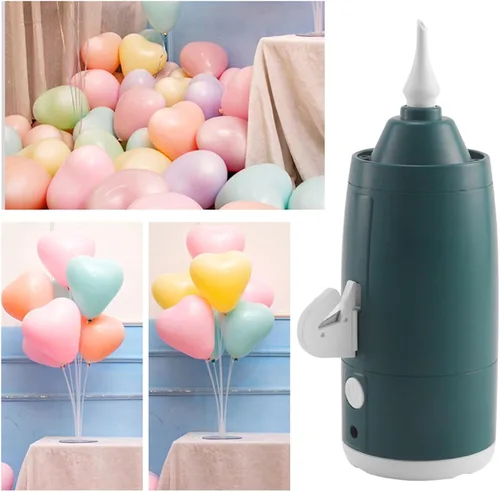 Miniatura 3 de Bombas de globo eléctricas, inflador de aire, inflador de globo eléctrico conveniente para configuraciones de fiesta fácilmente
