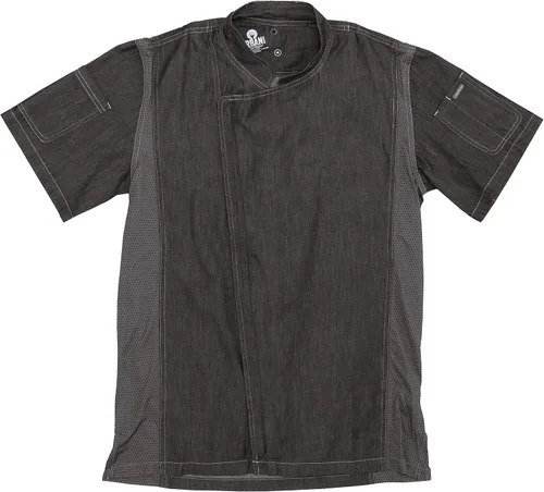 Miniatura 7 de Chef Works Abrigo de chef Delancey para hombre