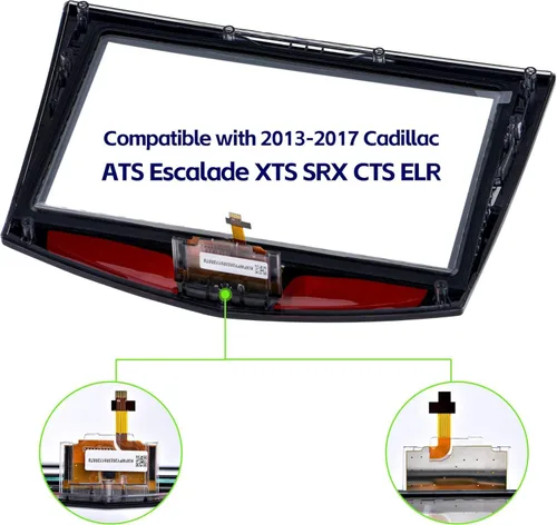 Miniatura 5 de Reemplazo de pantalla táctil CUE para Cadillac 2013-2017 ATS CTS ELR ESCALADE SRX XTS sin gel reemplaza pantallas + herramientas gratuitas
