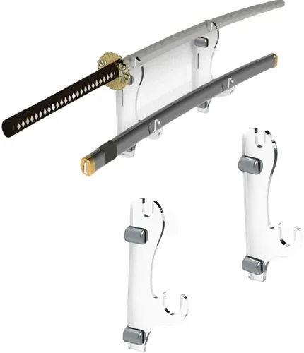 Soporte para espada, soporte de espada, soporte de espada samurái montado en la pared, soporte de espada, soporte para espada, soporte para todas