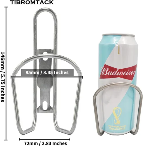 Miniatura 2 de Jaula de botella de agua duradera, titular de botella de consumición de ciclismo de titanio, jaula de botella de bicicleta para MTB, bicicletas