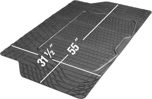 Miniatura 5 de Armor All Alfombrilla de carga resistente, alfombrilla de ajuste universal para automóviles, camiones, SUV, color negro