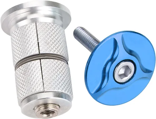 Miniatura 7 de Dioche Parte superior del auricular del vástago, aleación de aluminio Auriculares Top Fork Expander Bung