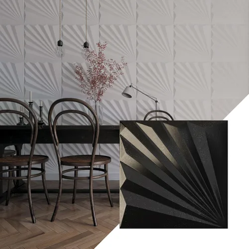 Miniatura 27 de Ekena Millwork WP20X20AAWH 19 5/8 pulgadas de ancho x 19 5/8 pulgadas de alto Aire EnduraWall Decorativo 3D Panel de Pared Cubre 2.67 pies cuadrados