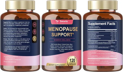Miniatura 2 de Suplementos de menopausia 40 en 1 para mujeres, multibeneficio y cohosh negro completo para sofocos, sudores nocturnos y equilibrio hormonal