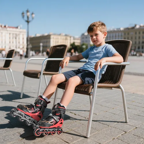 Miniatura 5 de 2PM SPORTS Vinal - Patines en línea ajustables intermitentes para niñas, todas las ruedas se iluminan, divertidos patines iluminadores para niños