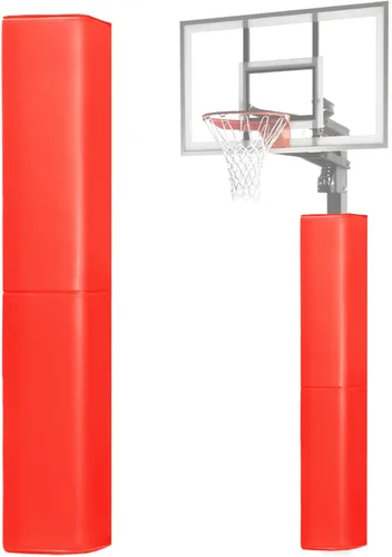 Miniatura 19 de Almohadilla para bastón de baloncesto de 72 pulgadas de alto y 2 y 4 pulgadas de grosor, se adapta a postes de 4 x 4, 5 x 5 pulgadas, 6 x 6