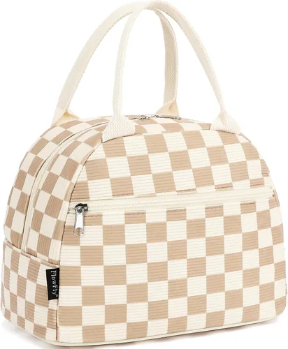 Miniatura 44 de Bolsa de almuerzo aislada FlowFly - Bolsa de asas organizadora para mujeres/hombres, Alpaca