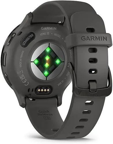 Miniatura 6 de Garmin Venu 3S Reloj inteligente de salud y fitness con GPS, bisel de acero con carcasa gris pedregoso de 41mm Modelo oficial del socio de EE. UU.