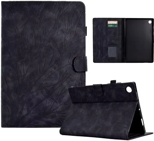Miniatura 14 de Funda para Samsung Galaxy Tab A8 de 10.5 pulgadas modelo 2022 (SM-X200/X205/X207), función de encendido y apagado automático, cubierta plegable