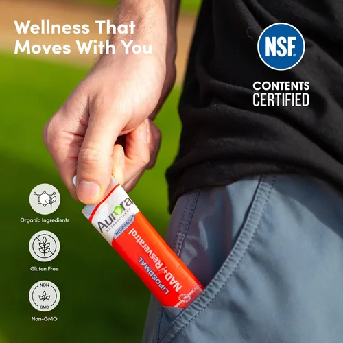 Miniatura 7 de Vida Lifescience Suplemento líquido liposomal NAD+ con resveratrol - NAD Plus para energía celular y apoyo al envejecimiento saludable, vegano, sin