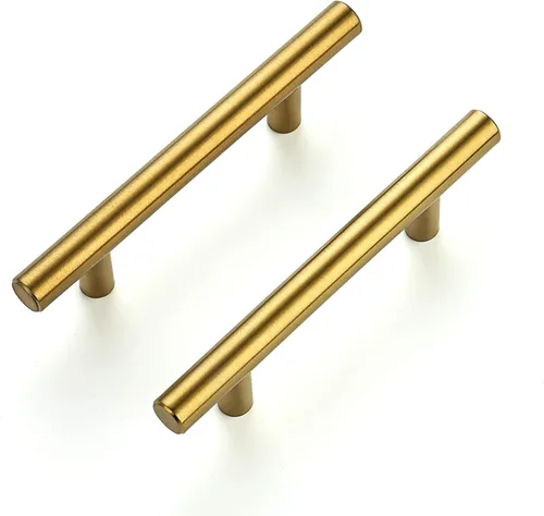 Miniatura 15 de Ravinte - Paquete de 1 unidad de tiradores para gabinetes de 5 pulgadas de acero inoxidable en color negro mate para cajones de cocina o armarios