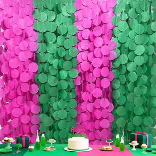 Miniatura 17 de Decoración para fiestas: telón de fondo amarillo degradado y papel de seda para cumpleaños, baby shower y más
