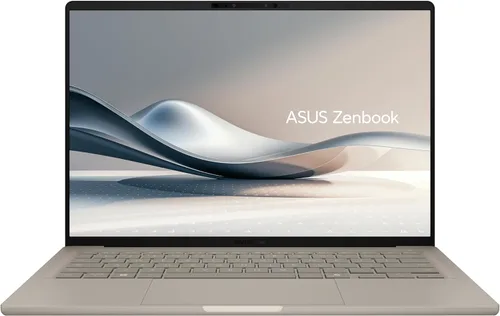 ASUS Zenbook A14; Copilot+ PC, portátil ultradelgado, 14” WUXGA OLED, procesador Snapdragon® X, 16 GB de memoria, SSD de 512 GB, Wi-Fi 6E, Zabriskie