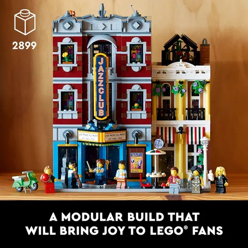 Miniatura 2 de LEGO Icons Jazz Club 10312 - Juego de construcción para adultos y adolescentes, un regalo coleccionable para músicos, amantes de la música