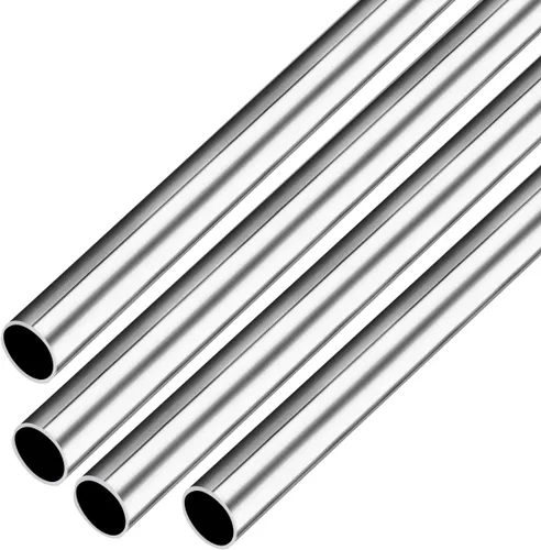 Miniatura 8 de 8 tubos de tubo capilar de acero inoxidable 304 de 0.079 in de diámetro exterior de 0.012 in, grosor de pared de 9.843 in de longitud, tubo soldable
