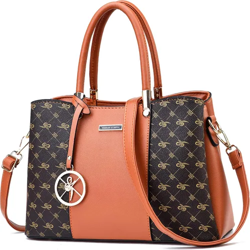 Miniatura 42 de KURGOOL Bolsos y bolsos de mano para mujer, bolso de hombro con asa superior, bolsa de mensajero para mujer