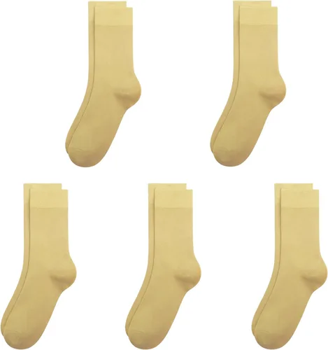 Miniatura 8 de SERISIMPLE Calcetines de bambú de viscosa para niños, calcetines escolares antiolor para niños y niñas, uniforme, ligeros, con costuras planas, 5