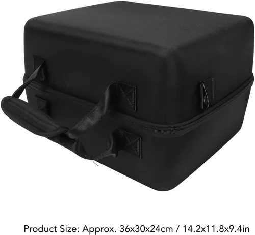 Miniatura 4 de Estuche rígido para altavoz Bluetooth, estuche de almacenamiento duro portátil para altavoz portátil S1 PRO Bluetooth, 2 micrófonos, cables