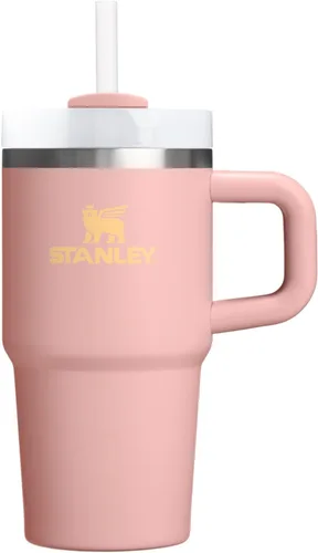 Miniatura 25 de Stanley Quencher H2.0 - Vaso de acero inoxidable con asa, pajilla y tapa FlowState giratoria de 3 posiciones; aislamiento térmico, sin BPA; apto