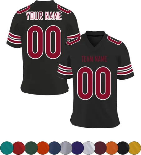 Camiseta de fútbol personalizada para niños y adultos con número de nombre, camiseta de fútbol personalizada para hombres y mujeres