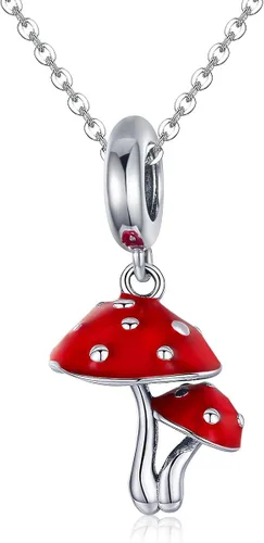 Miniatura 5 de Aabela - Abalorio de plata de ley 925 diseño de cactus con flores para pulseras y collares