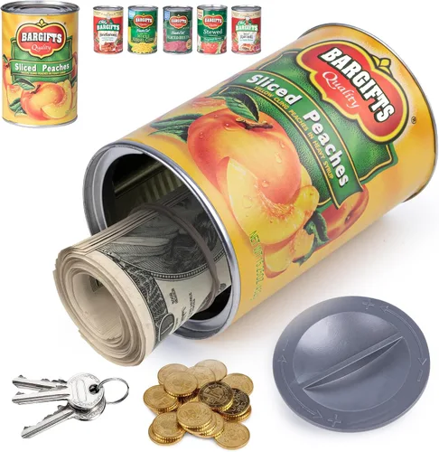 Miniatura 12 de BarGifts Caja Fuerte Oculta Lata de Aerosol Falsa con Compartimento Oculto, Almacenamiento Oculto Mantiene Tus Objetos de Valor Seguros Como Dinero