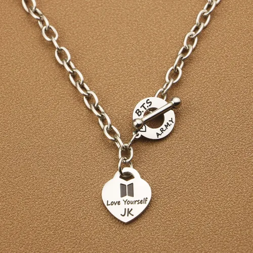 Miniatura 4 de ARETIS Kpop Bangtan - Collar de regalo para niños Be the best J-HOPE JIMIN JIN JK RM SUGA V Collar Bangtan Boys Lover Jewelry Gift for Bangtan Boys