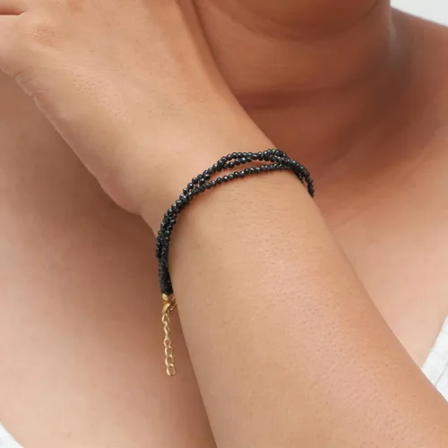 Miniatura 38 de Gempires Natural Multi Strand Beaded Bracelets Lightweight Handmade Gemstone Jewelry Hypoallergenic 8 Inch Gold Plated Stylish Everyday Wear Jewelry