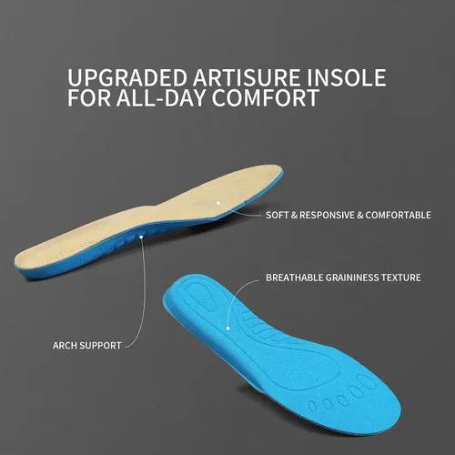 Miniatura 7 de Artisure Mocasines clásicos de cuero genuino para mujer, mocasines de conducción, mocasines casuales sin cordones, zapatos de barco cómodos y a