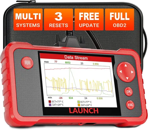 LAUNCH CRP123 V2.0 Elite Escáner OBD2, herramienta de diagnóstico para auto 2025 Nuevo motor/ABS/SRS/transmisión con restablecimiento de
