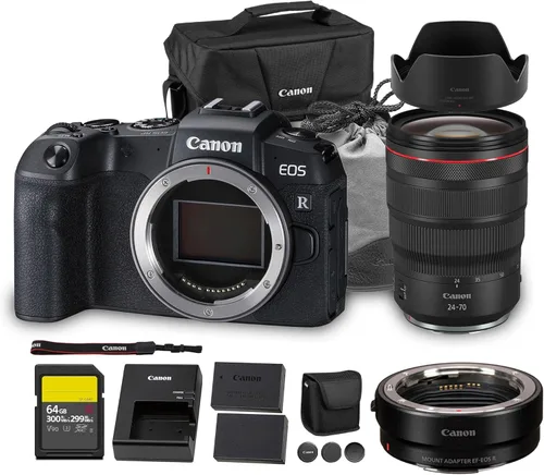 Miniatura 7 de Canon EOS RP Cámara sin espejo Sensor de marco completo de 26.2MP Grabación de video 4K Cámara compacta ligera para viajes y creación