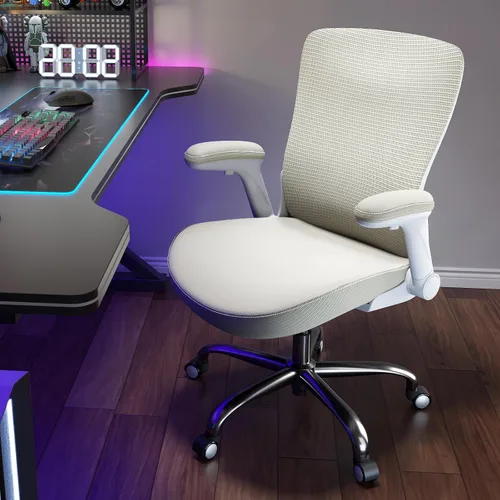Miniatura 8 de Ergalithic Silla de Oficina Ergonómica para Hogar y Computadora - Silla X en Forma de Malla con Cuero PU y Soporte Lumbar Ajustable - Silla