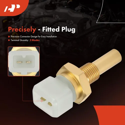 Miniatura 3 de A-Premium Sensor de temperatura del refrigerante del motor [2 pines] compatible con Volkswagen Jetta, Passat, Golf, Fox, Quantum, Scirocco y Audi