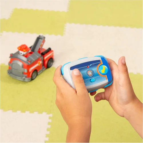 Miniatura 5 de Patrulla Canina, camión de bomberos de Marshall con control remoto de 2 vías, para niños a partir de 3 años