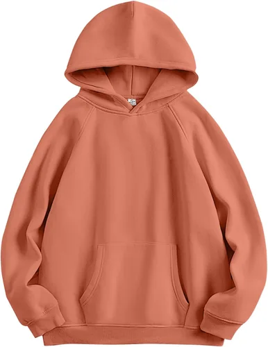 Miniatura 37 de ANRABESS - Sudaderas con capucha para mujer, sobre talla, de vellón de manga larga, modelo de 2024, para otoño