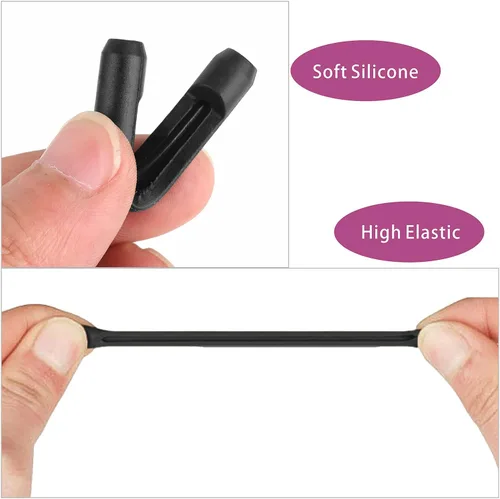 Miniatura 3 de KECHIO Gafas de retención antideslizante para gafas con gancho para la oreja para niños y adultos, soporte antideslizante de silicona