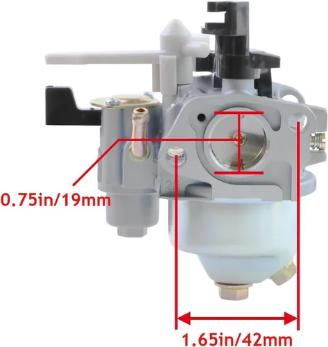 Miniatura 5 de Carburador GX160 Compatible con Honda GX120 GX200 Carburador 5.5HP 6.5HP 7HP Motor Harbor Freight Predator 212cc 16100-ZH8-W61